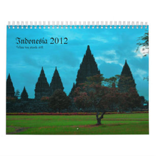 Calendrier L'Indonésie 2012