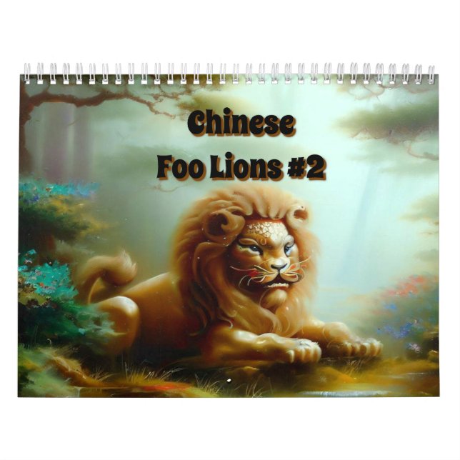 Calendrier Lions Foo Chinois #2 (Protection)