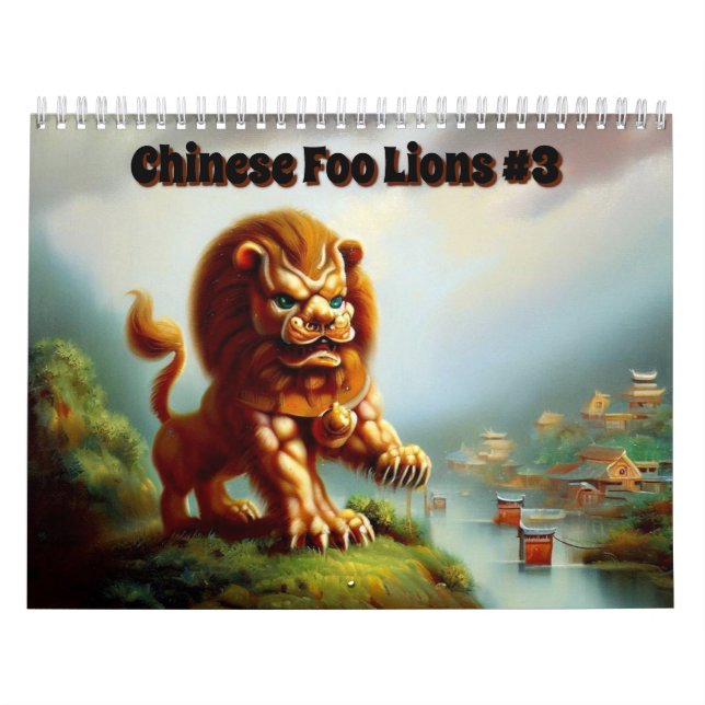 Calendrier Lions Foo Chinois #3 (Protection)