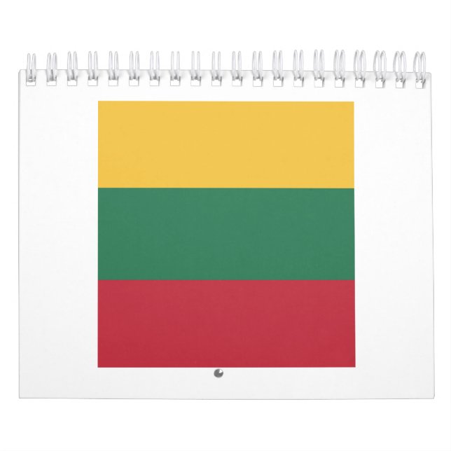 Calendrier Lithuania Flag Emblem (Protection)