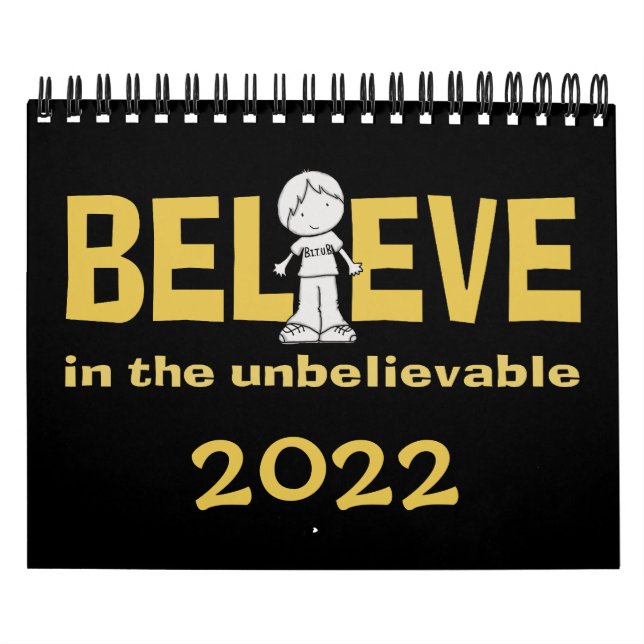 Calendrier Little Boy comme le "I" dans Believe 2022(small) C (Protection)