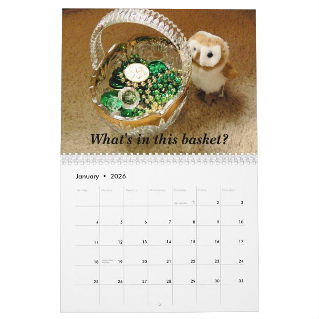 Calendrier Livre de Hootin Annie (Jan 2026)