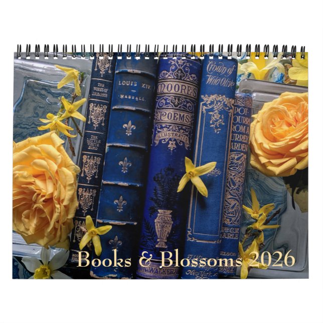 Calendrier Livres & Blossoms 2026 (Protection)