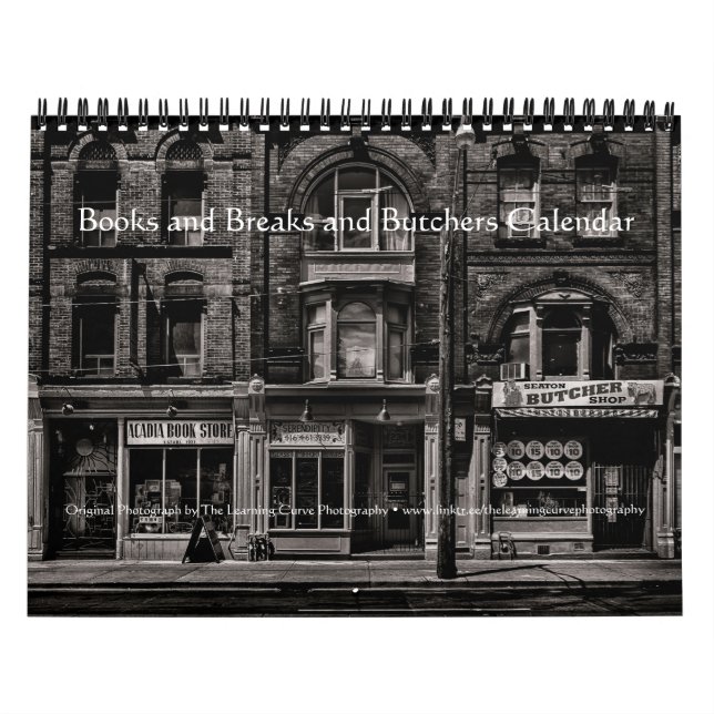 Calendrier Livres et pauses et bouchers (Protection)