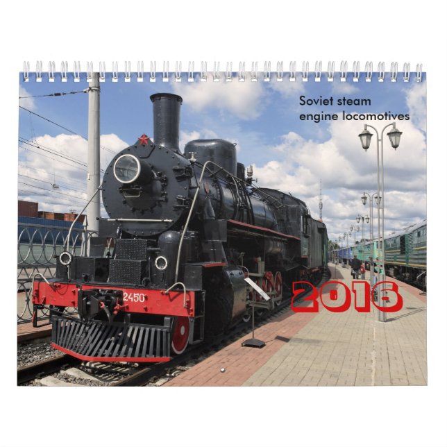 Calendrier Locomotives (Protection)