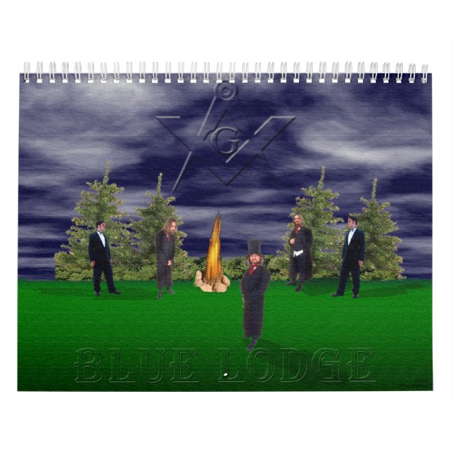 CALENDRIER LOGE BLEUE (Protection)