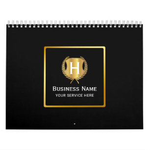 Calendrier Logo de société moderne pour le branding promotion