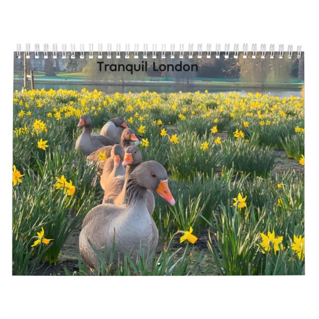 Calendrier Londres Tranquille  (Protection)
