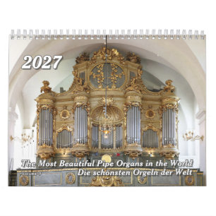 Calendrier L'orgue à tuyaux 2027