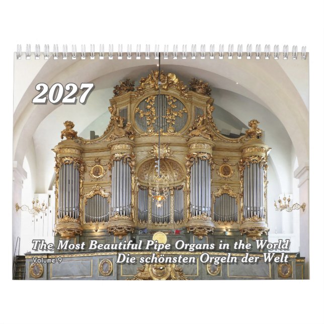 Calendrier L'orgue à tuyaux 2027 (Protection)