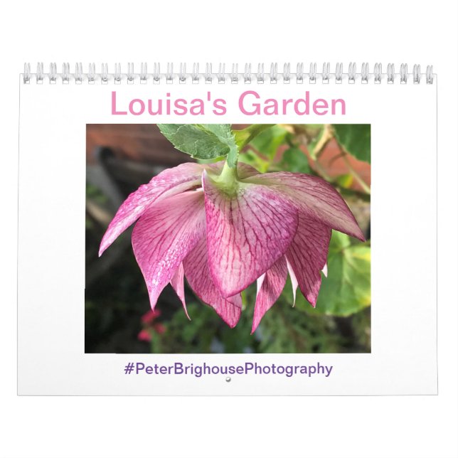 Calendrier Louisa's Garden Manchester, Angleterre (Protection)