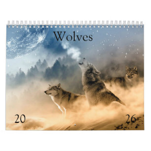 Calendrier Loups 