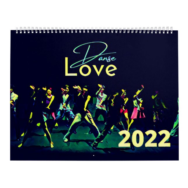 Calendrier Love Danse (Protection)