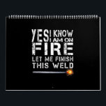 Calendrier Lovely Welder | Great Gift For Welder<br><div class="desc">GREAT GIFT IDEAS for yourself or your family,  your friend,  Great Welder Venin</div>