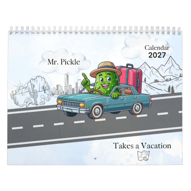 Calendrier M. Pickle prend des vacances 2027 (Protection)