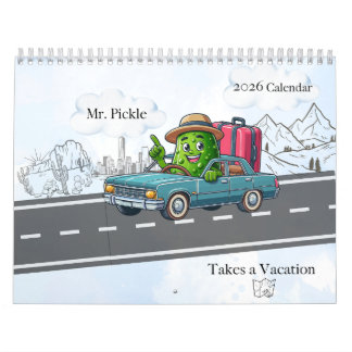 Calendrier M. Pickle prend une vacance 2026
