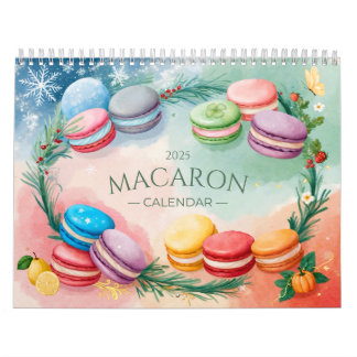 Calendrier Macaron 2025