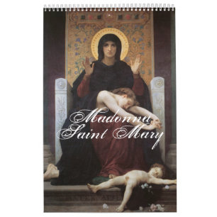 Calendrier Madonna - Saint-Marie - Marie - Sainte-Marie