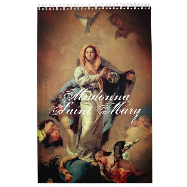 Calendrier Madonna - Saint Mary - Maria - mère de dieu (Protection)