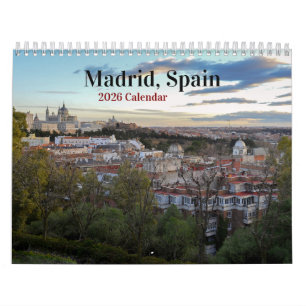 Calendrier Madrid Espagne 2026