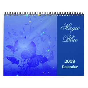 Calendrier Magic Blue 2009