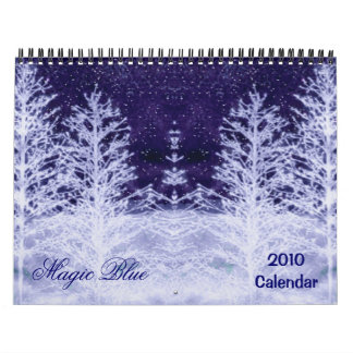 Calendrier Magic Blue 2010