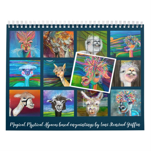 calendrier magique des alpacas mystiques (Protection)