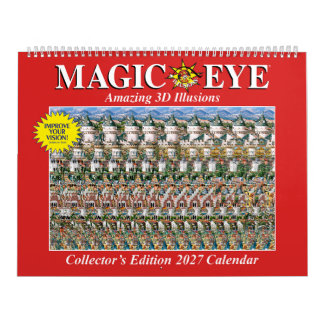 Calendrier magique International 2027 de 14,25" de
