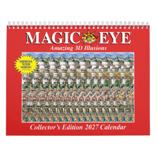 Calendrier magique international 2027 Magic Eye de