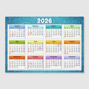 Calendrier Magnétique 2026