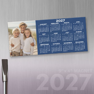 Calendrier magnétique 2027 avec collage de photos