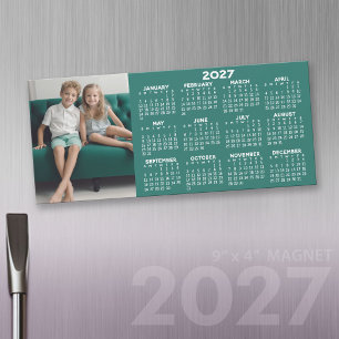 Calendrier magnétique 2027 avec collage de photos