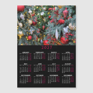 calendrier magnétique 2027 avec votre photo de Noë