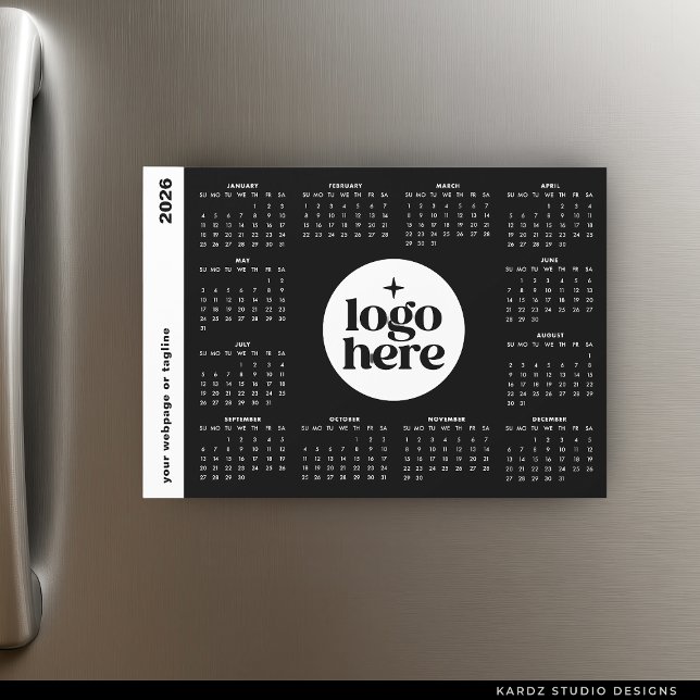 Calendrier magnétique de l'année complète 2026 pou (Créateur téléchargé)