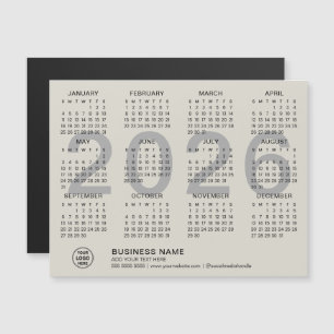 Calendrier Magnétique sur Mesure pour Entreprises 