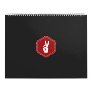 Calendrier main, geste, pouce, police, rouge, poignet, clou,