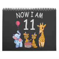 Maintenant j'ai 11 ans 11e anniversaire au zoo