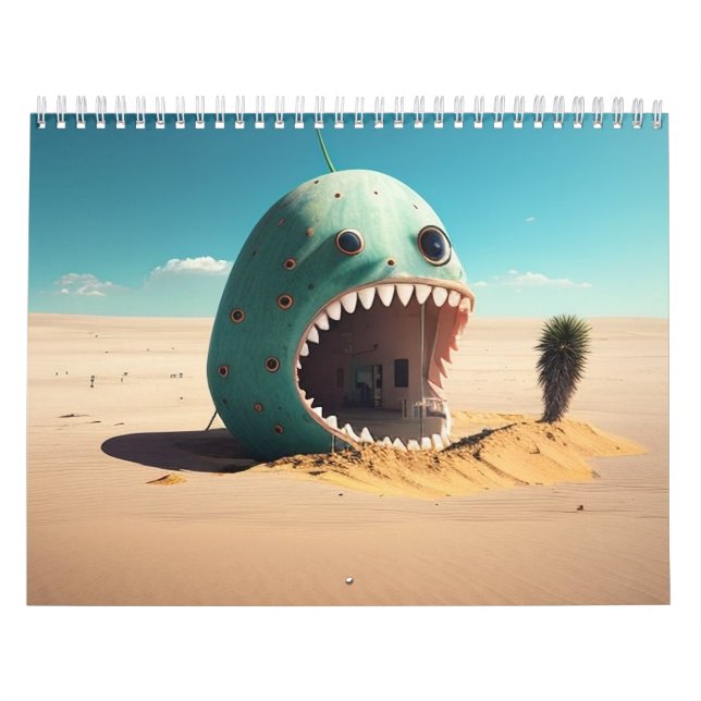 Calendrier Maison de monstre du désert (Protection)