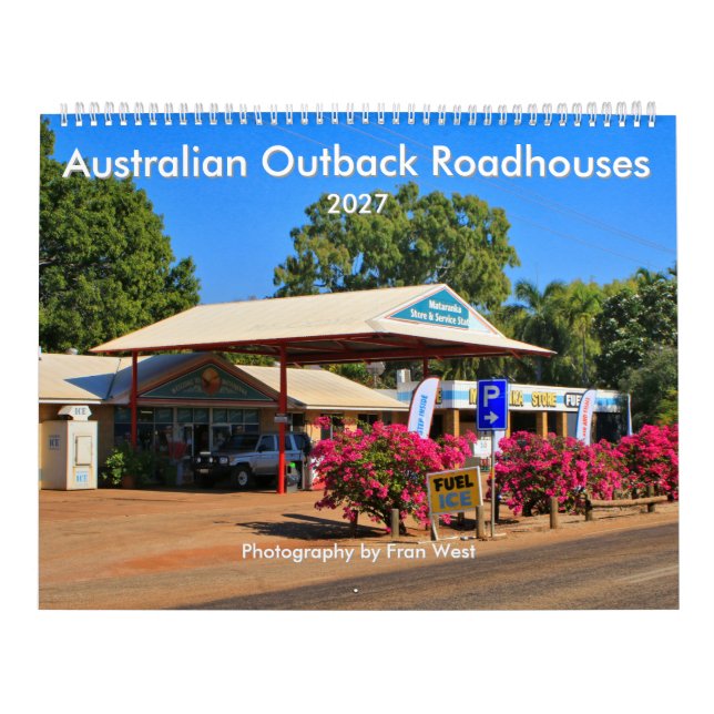 Calendrier Maisons de la route de l'Outback australien Calend (Protection)