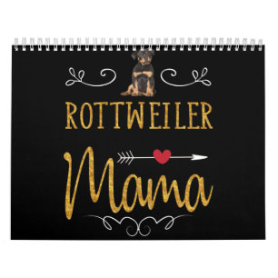Calendrier Mama d'amour de Rottweiler