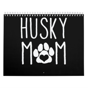 Calendrier Maman de Husky Dog lover Dog Decor