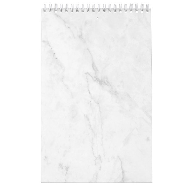 Calendrier Marbre Blanc (Protection)