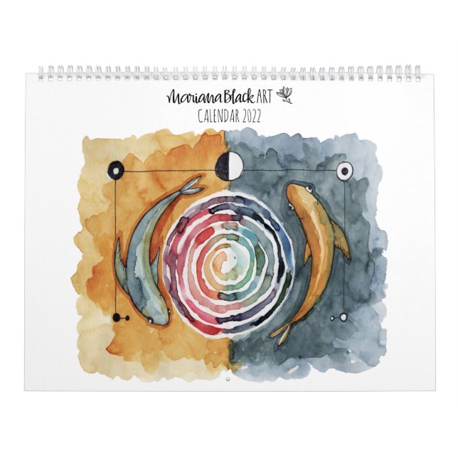 Calendrier Mariana Black Art (Protection)