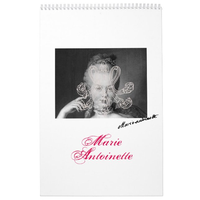 Calendrier Marie-Antoinette (Protection)