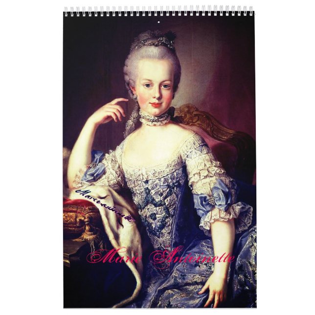 Calendrier Marie-Antoinette - Marie Antoinette (Protection)