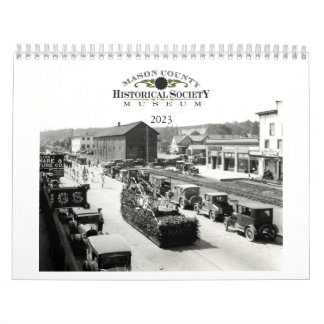 Calendrier Mason County Historical Society 2023