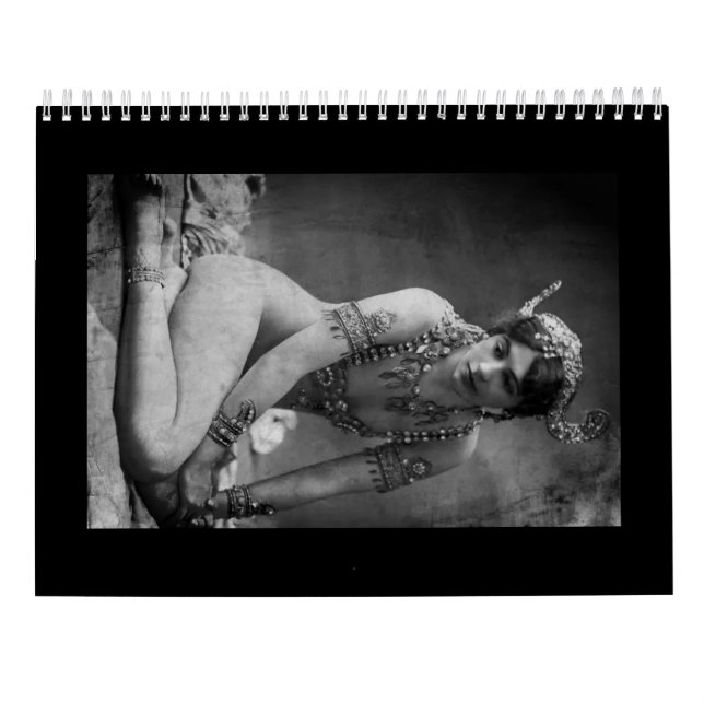 Calendrier Mata hari (Dos)
