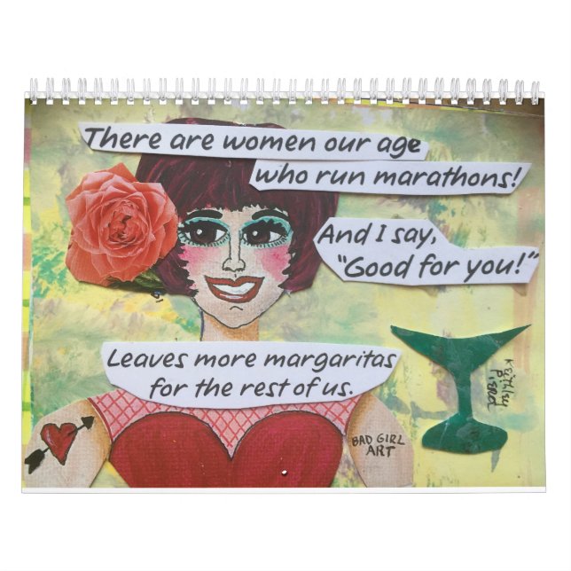 CALENDRIER MAUVAISE FILLE CALENDAR-MARGARITA (Protection)