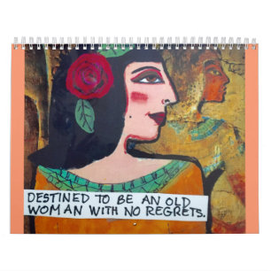 CALENDRIER MAUVAISE FILLE DESTINÉE POUR N'AVOIR AUCUN