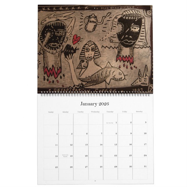 Calendrier maximum de Sturdivant 2008 (Jan 2026)